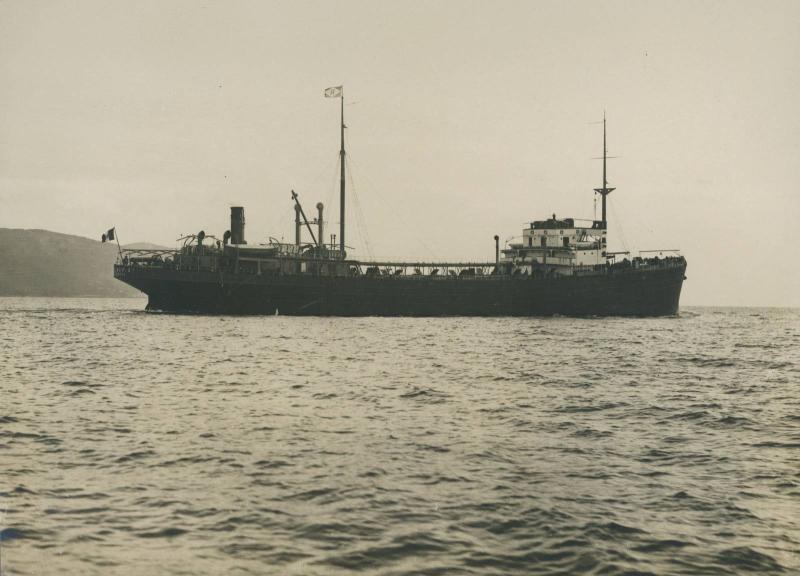 Motonave cisterna "Lanuvio" per la Società di Navigazione Roma