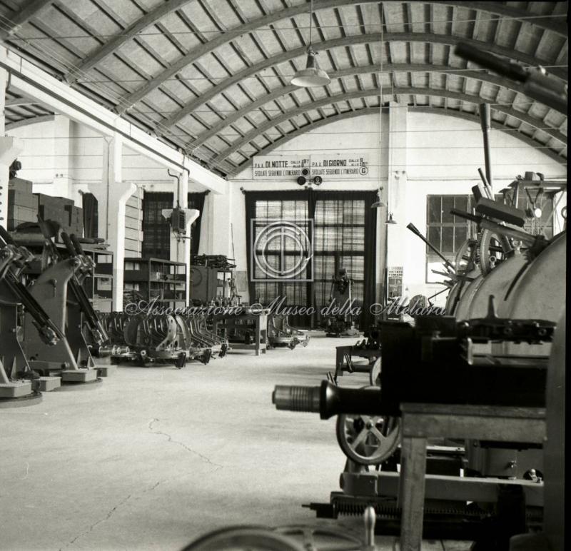 Tabella con indicazioni sui percorsi di sfollamento dentro reparto