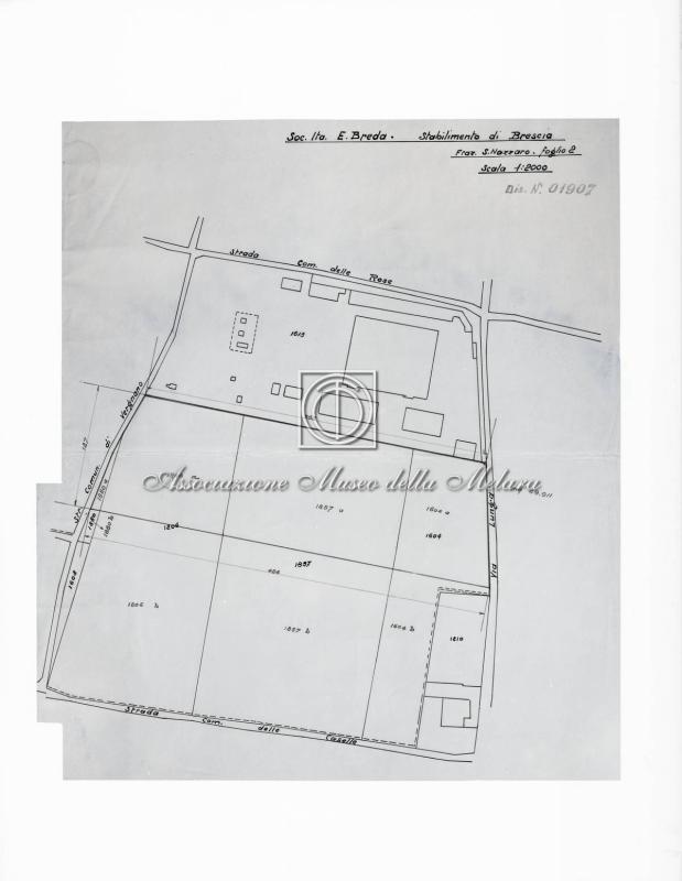 Planimetria dello stabilimento