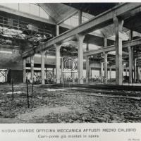 Rep N - Nuova grande officina meccanica affusti medio calibro (Carri - Ponti già montati)