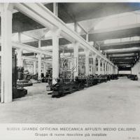Rep N - Nuova grande officina meccanica affusti medio calibro (Gruppo di nuove macchine già installate)